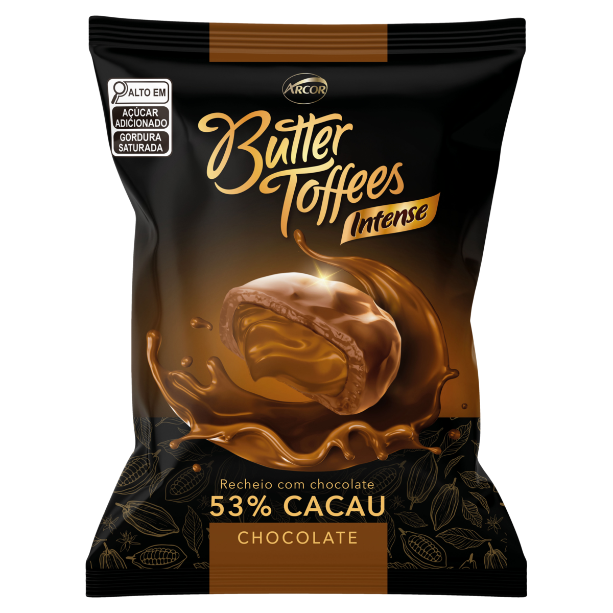 BALA BUTTER TOFFEES 90G 53% CACAU CHOC