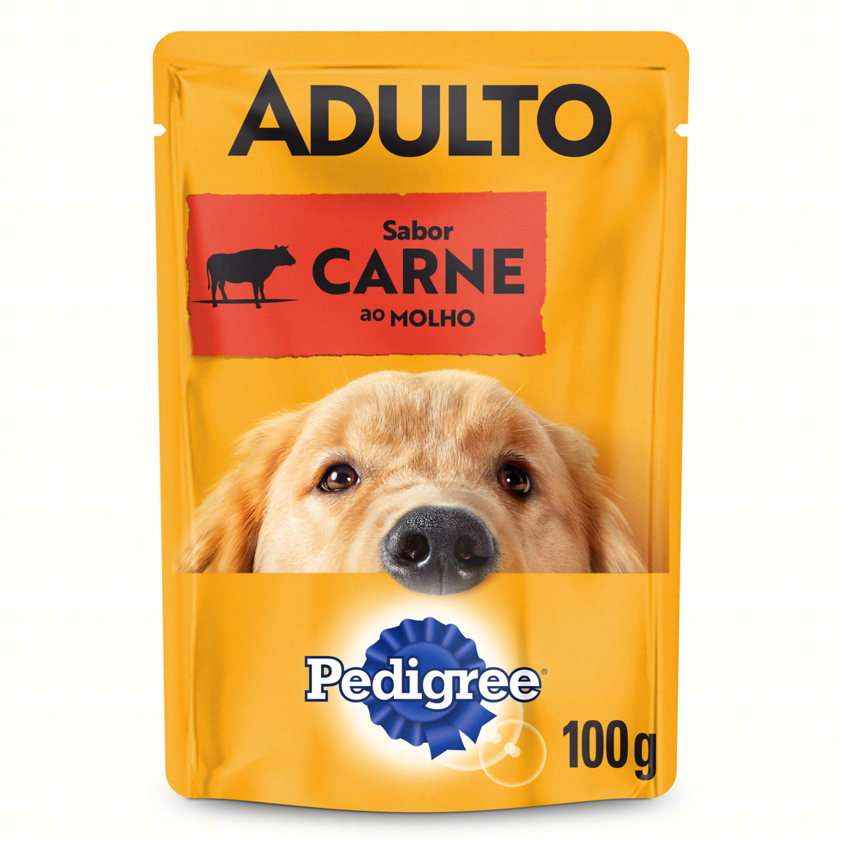 RACAO PEDIGREE 100G SC MOLHO ADUL CAR AO MOL