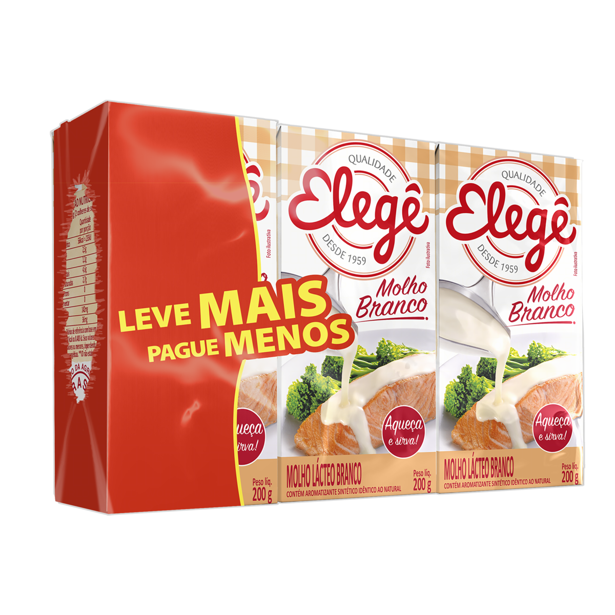MOLHO ELEGE 200G BCO
