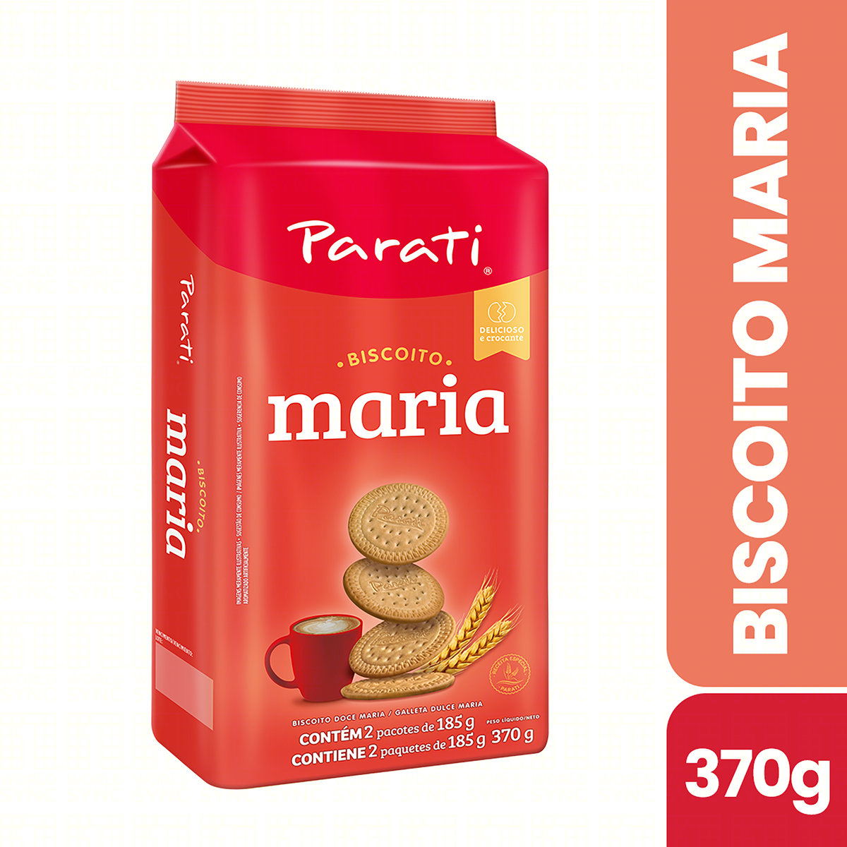BISCOITO PARATI 370G MARIA