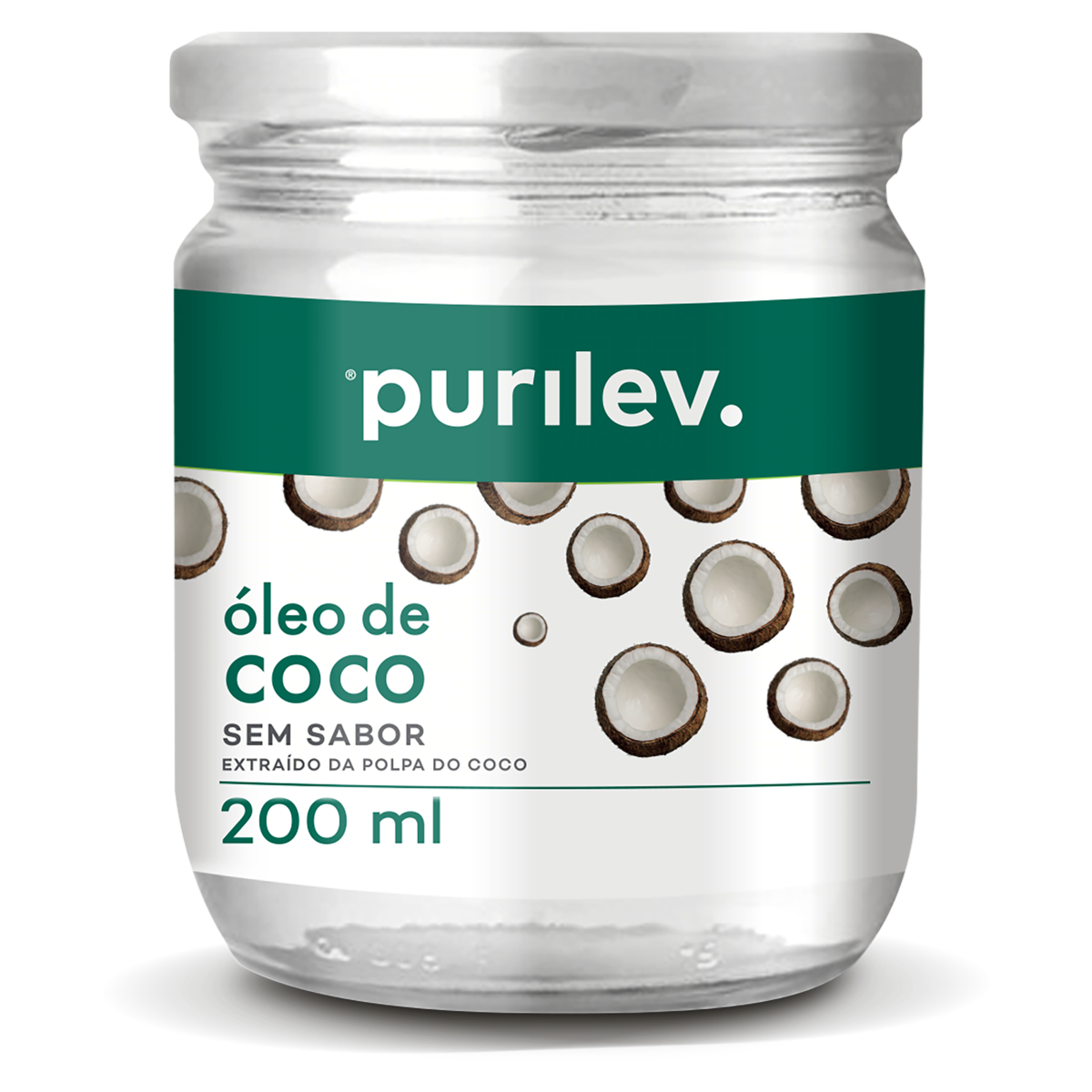 OLEO COCO PURILEV 200ML VD S/SABOR