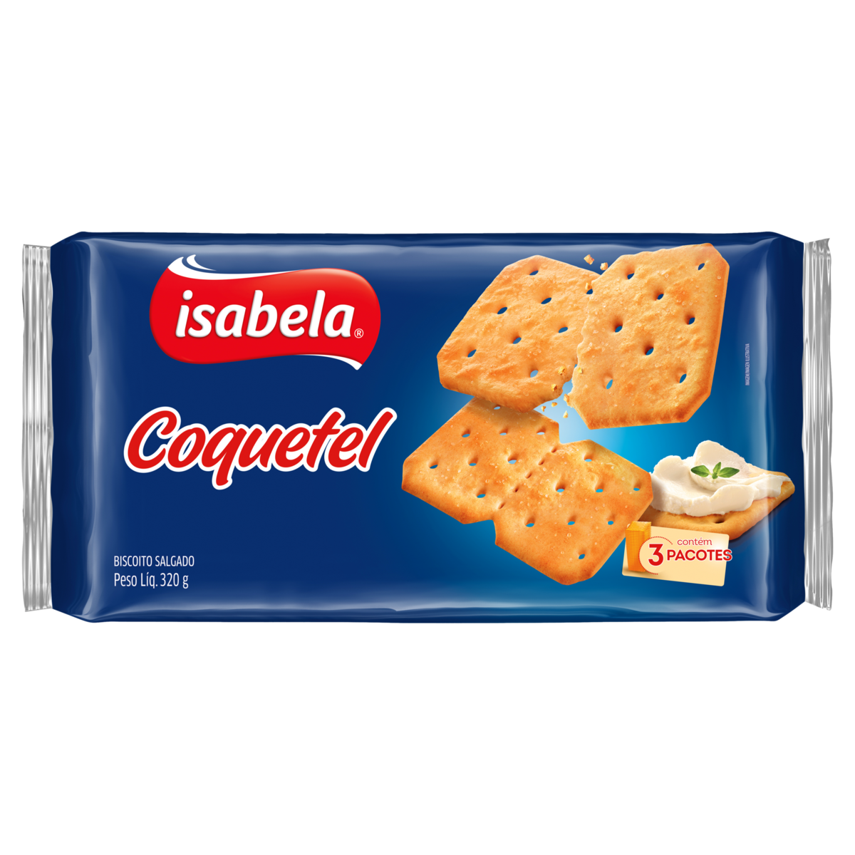 BISCOITO ISABELA 320G COQUETEL