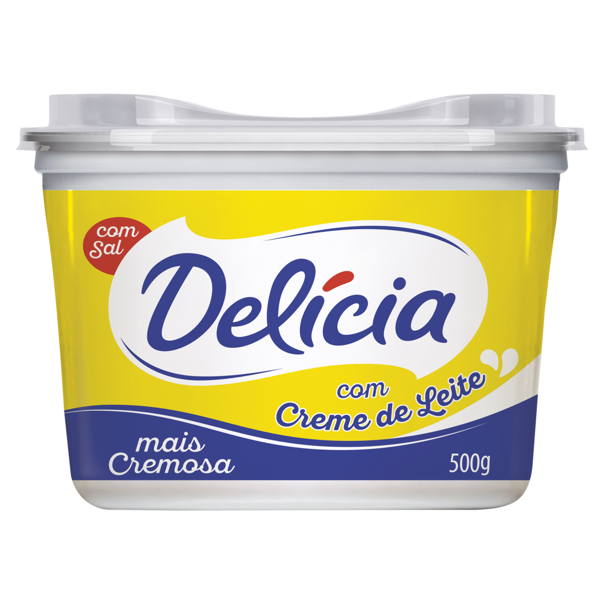 MARGARINA DELICIA 500G C/SAL