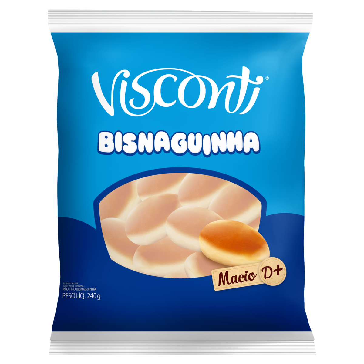 BISNAGUINHA VISCONTI 240G