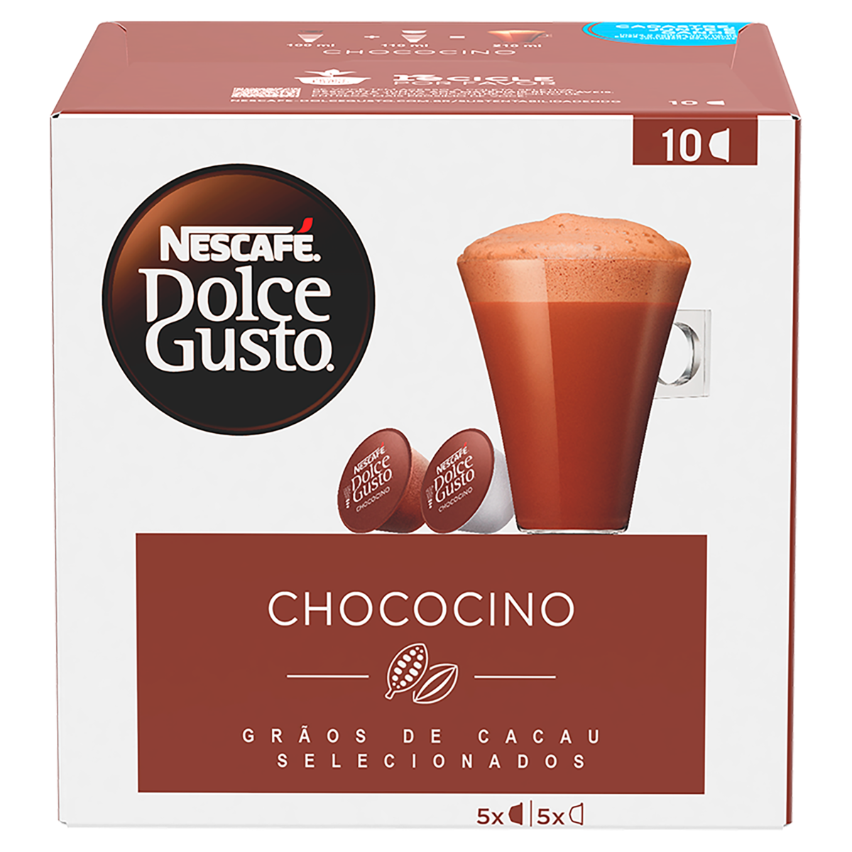 CAP NESCAFE C/10 D GUST CHOCOCINO