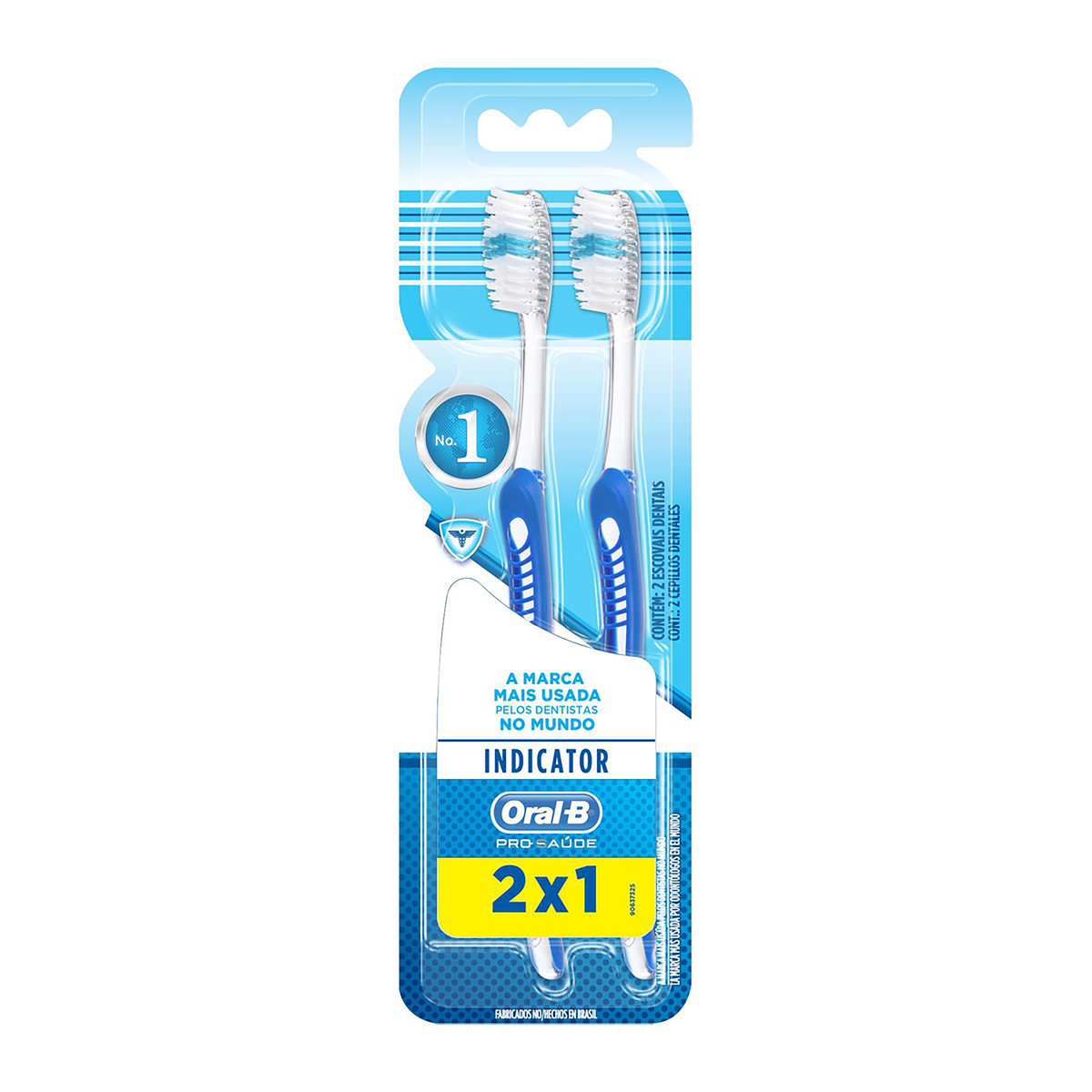 ESCOVA DEN ORAL B L2P1 INDIC PLUS 35