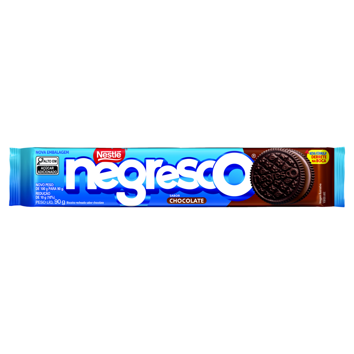 BISCOITO NEGRESCO 90G RECH CHOC