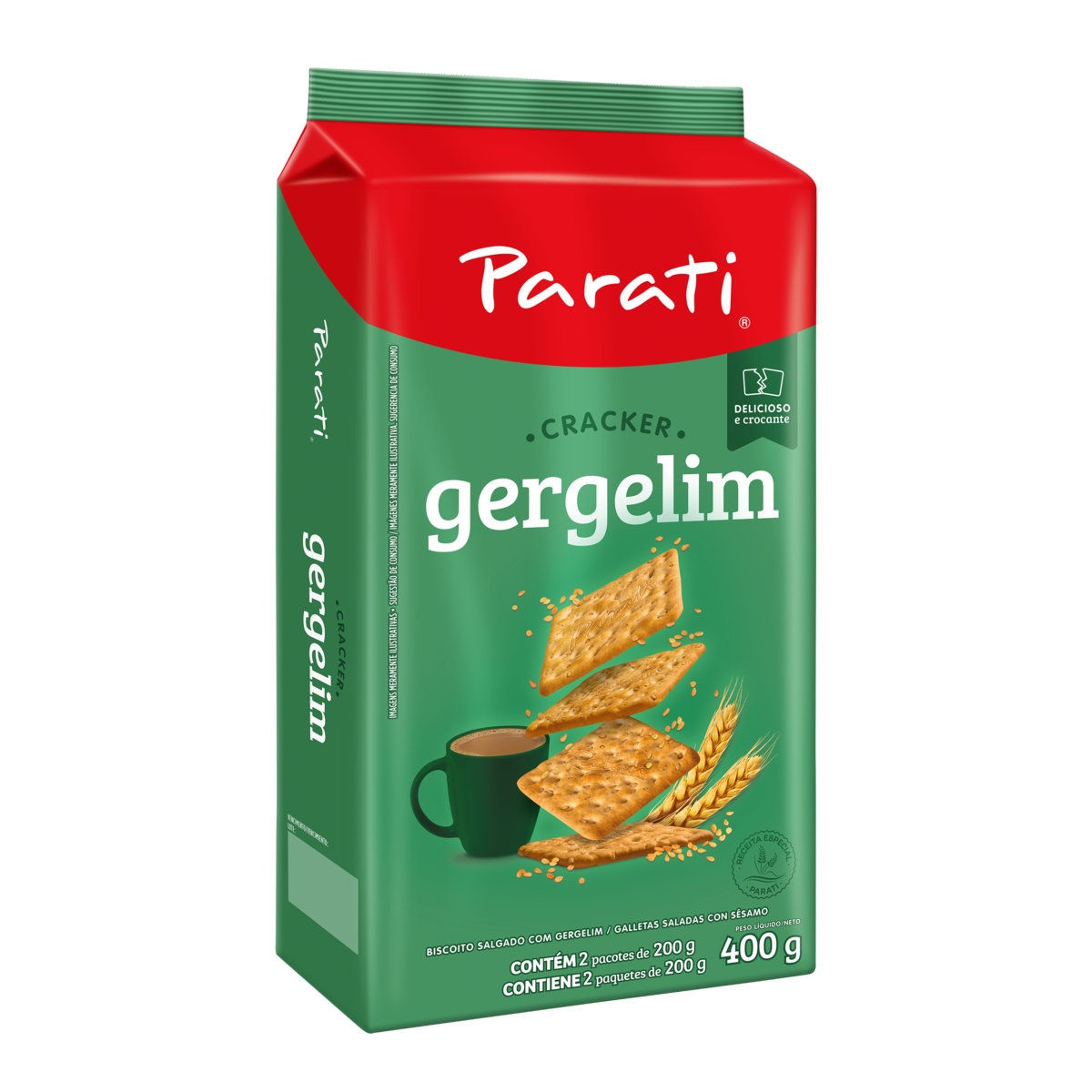 BISCOITO PARATI 400G GERGELIM