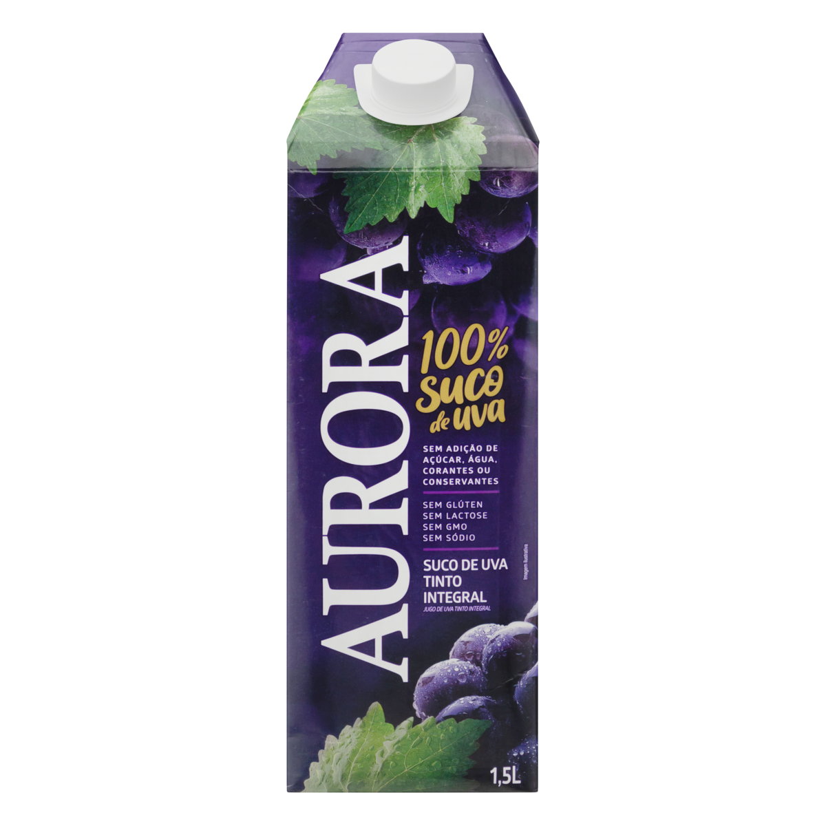 SUCO AURORA 1.5L TP INTEG UVA TTO