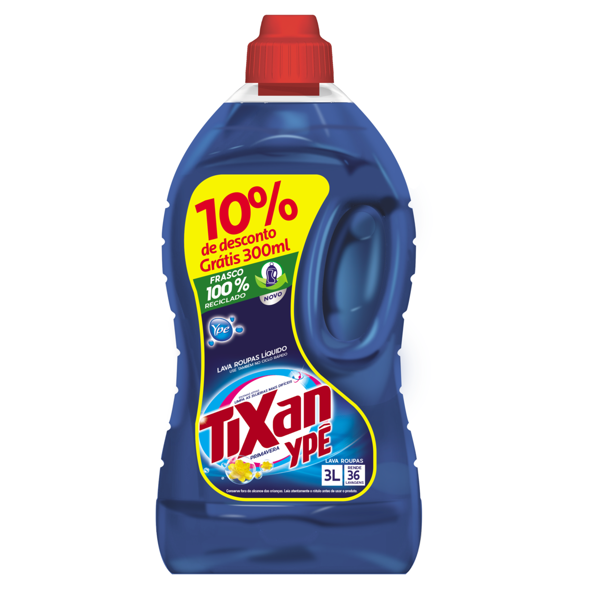 LAVA ROUPA TIXAN YPE 3L LIQ 10%DESC PRIMAVERA