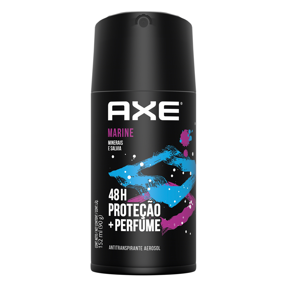 DESOD AXE 152ML AER MEN 48H MARINE