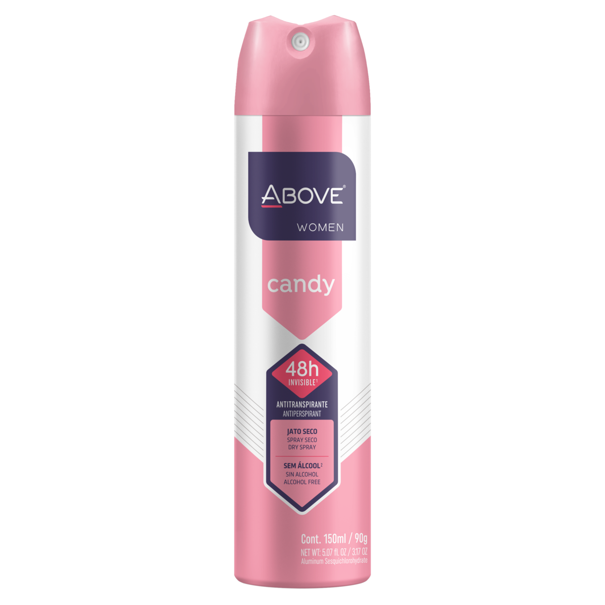 DESOD ABOVE 150ML AER 72H CANDY