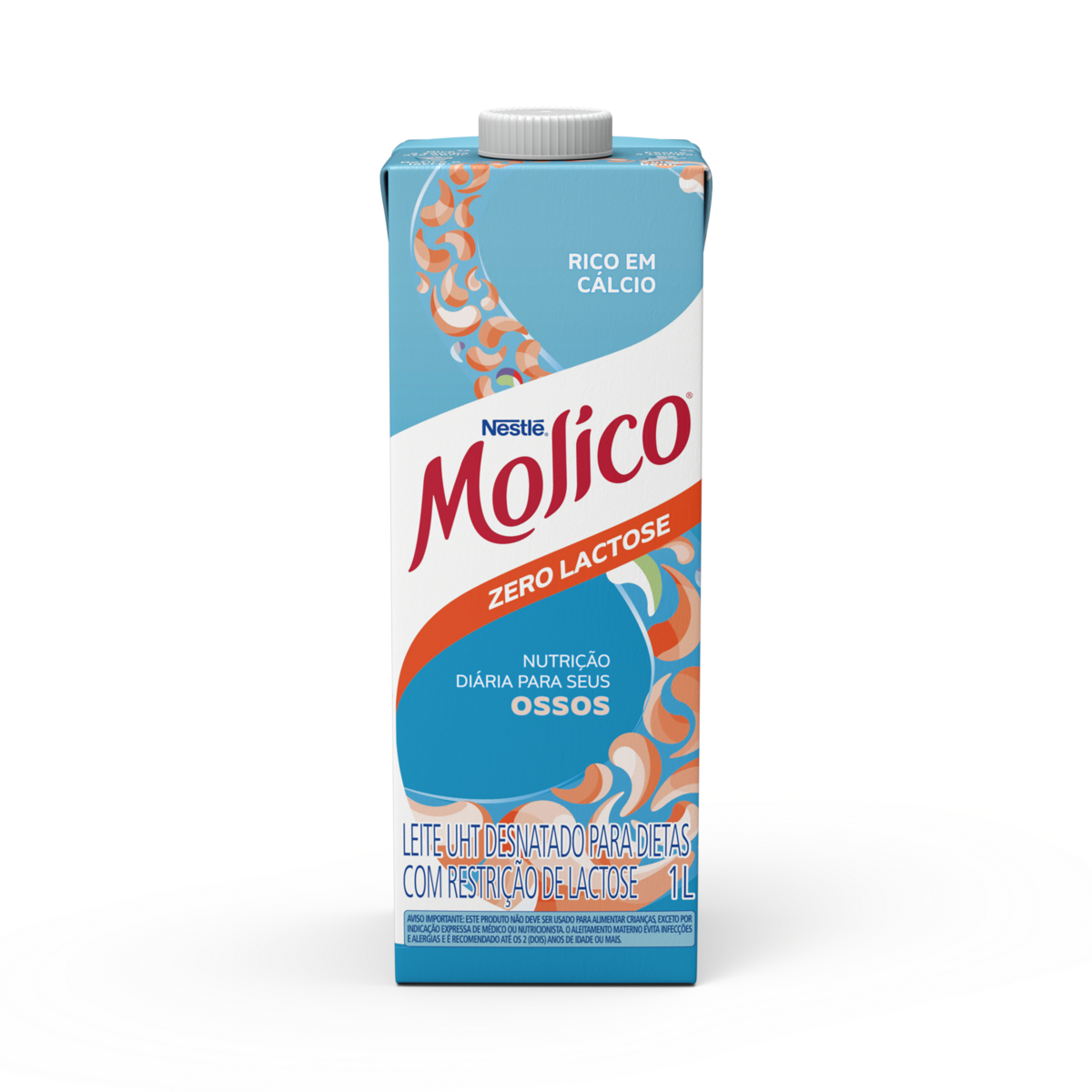 LEITE MOLICO 1L LV DESNAT ZERO LACT