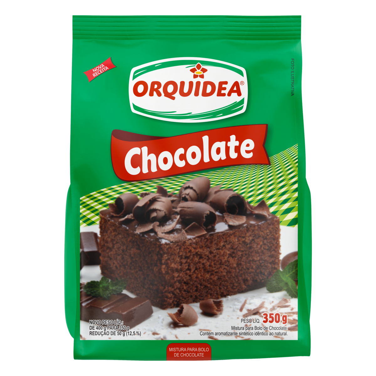 MIST BOLO ORQUIDEA 350G SC CHOC