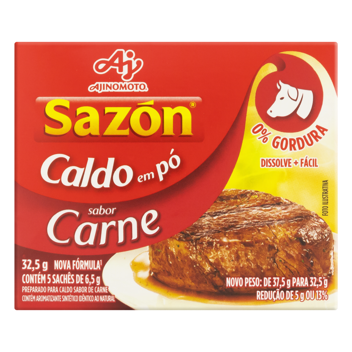 CALDO SAZON 32.5G PO CARNE