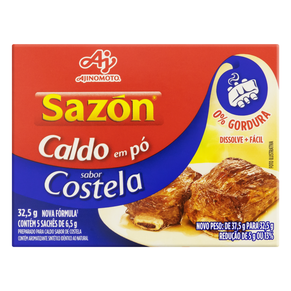 CALDO SAZON 32.5G PO COSTELA