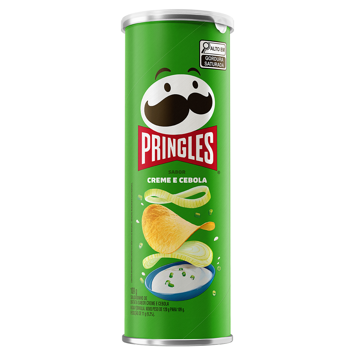 SALGAD PRINGLES 109G CREME/CEBOLA