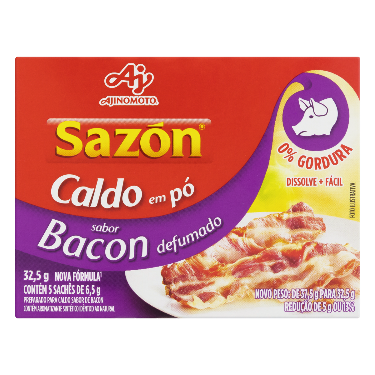 CALDO SAZON 32.5G PO BACON