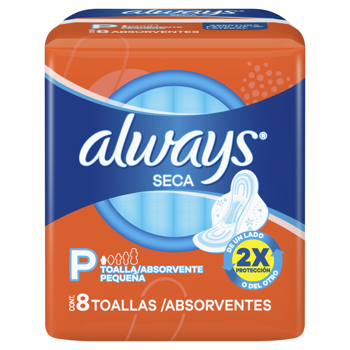 ABSORV ALWAYS C/8 BASICO SC C/A