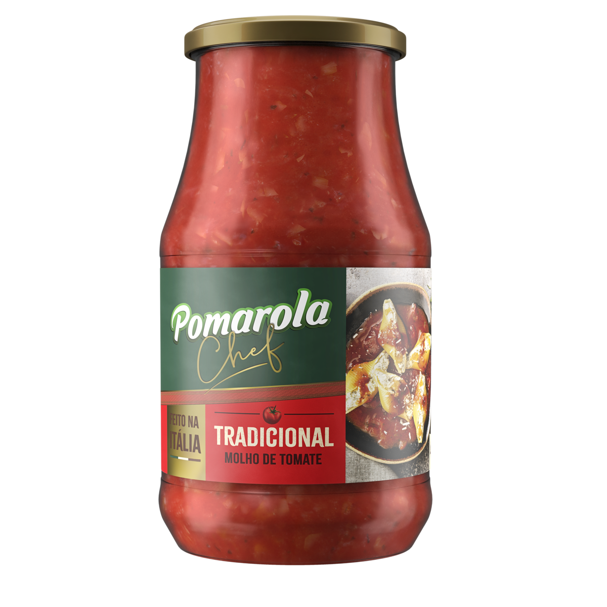 MOLHO TOMATE POMAROLA CHEF 420G VD TRAD