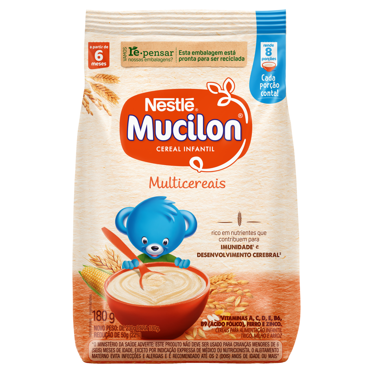 ALIM INF MUCILON 180G SC MULTICEREAIS