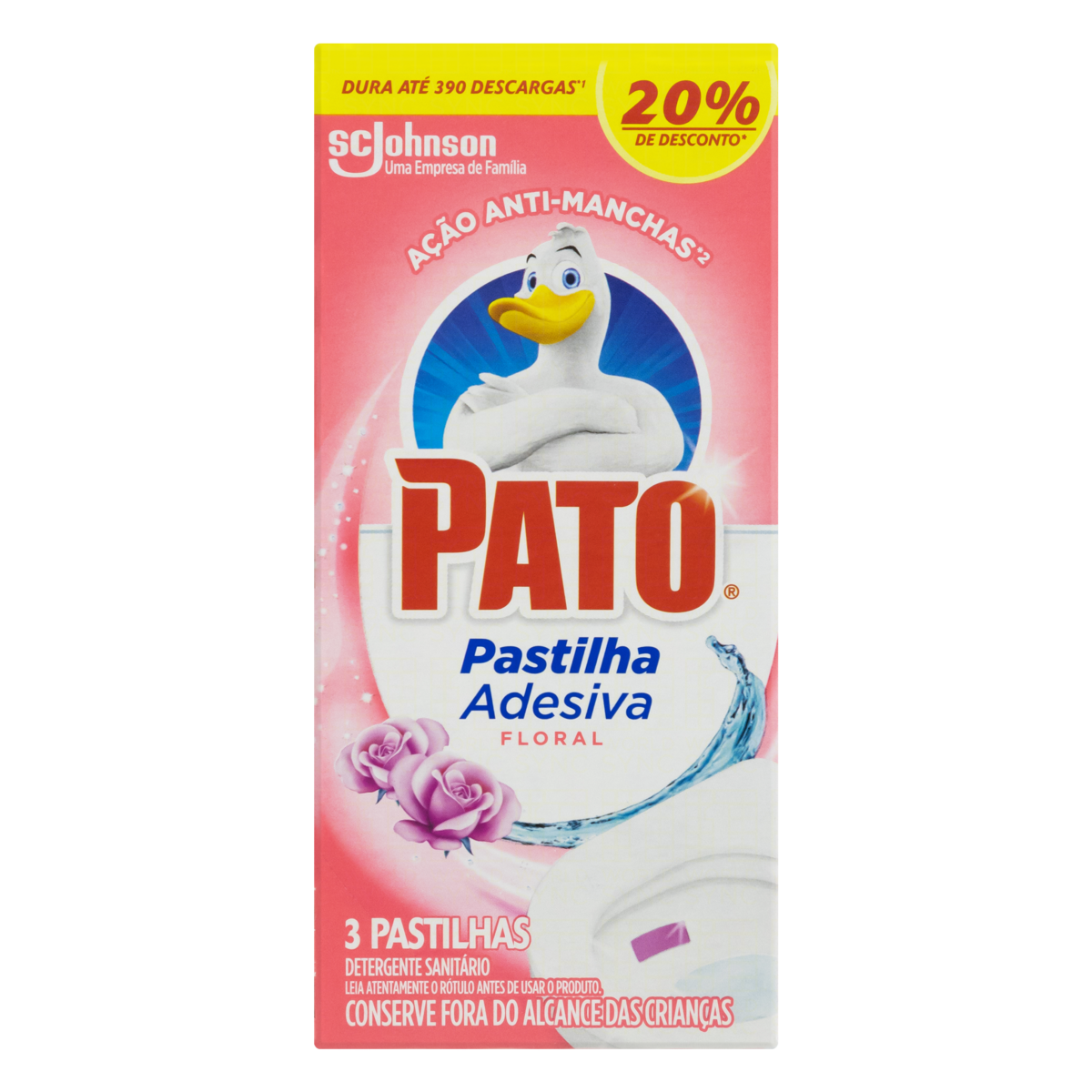 PAST ADES PATO SANIT C/3 20% DESC FLORAL