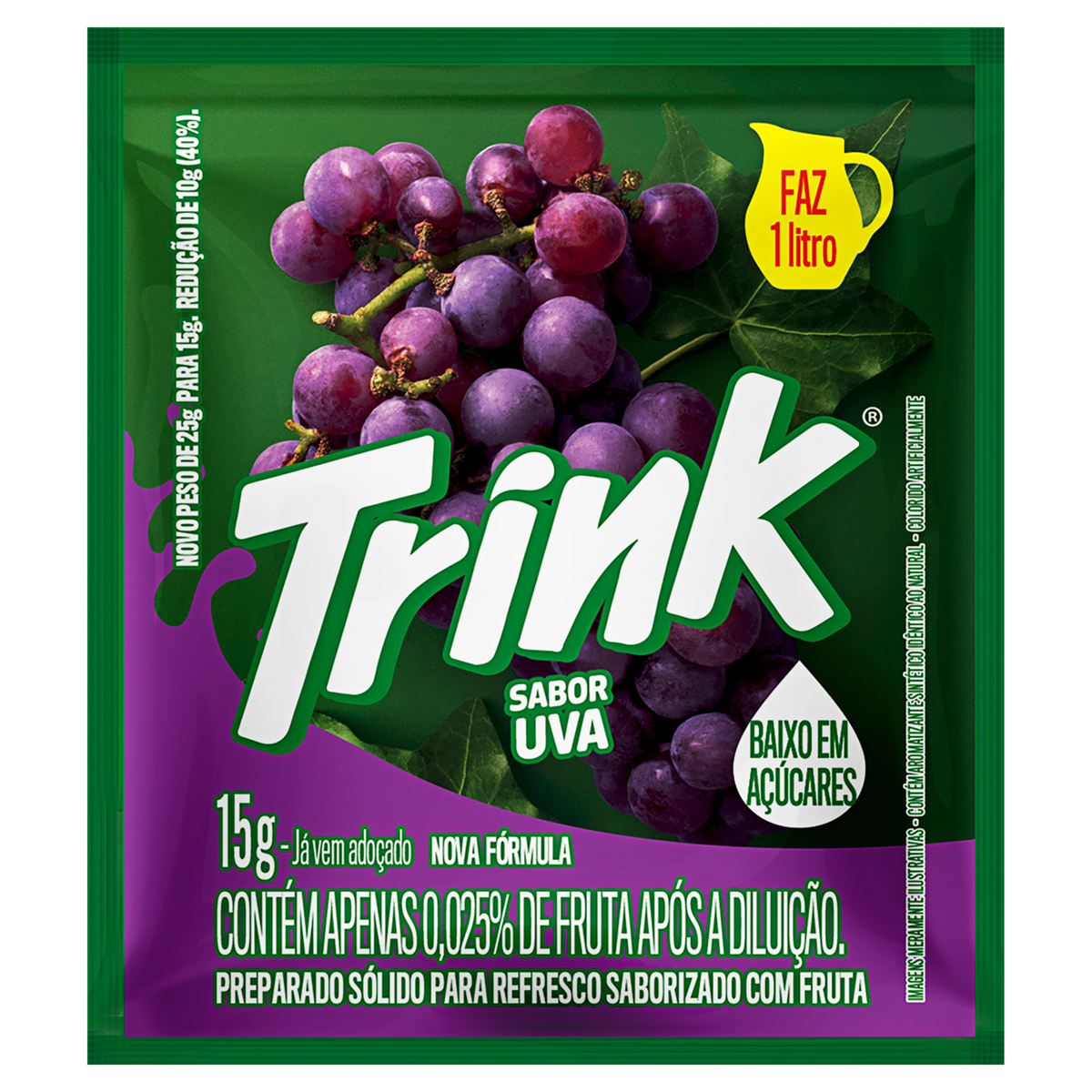 REFRESCO PO TRINK 15G UVA