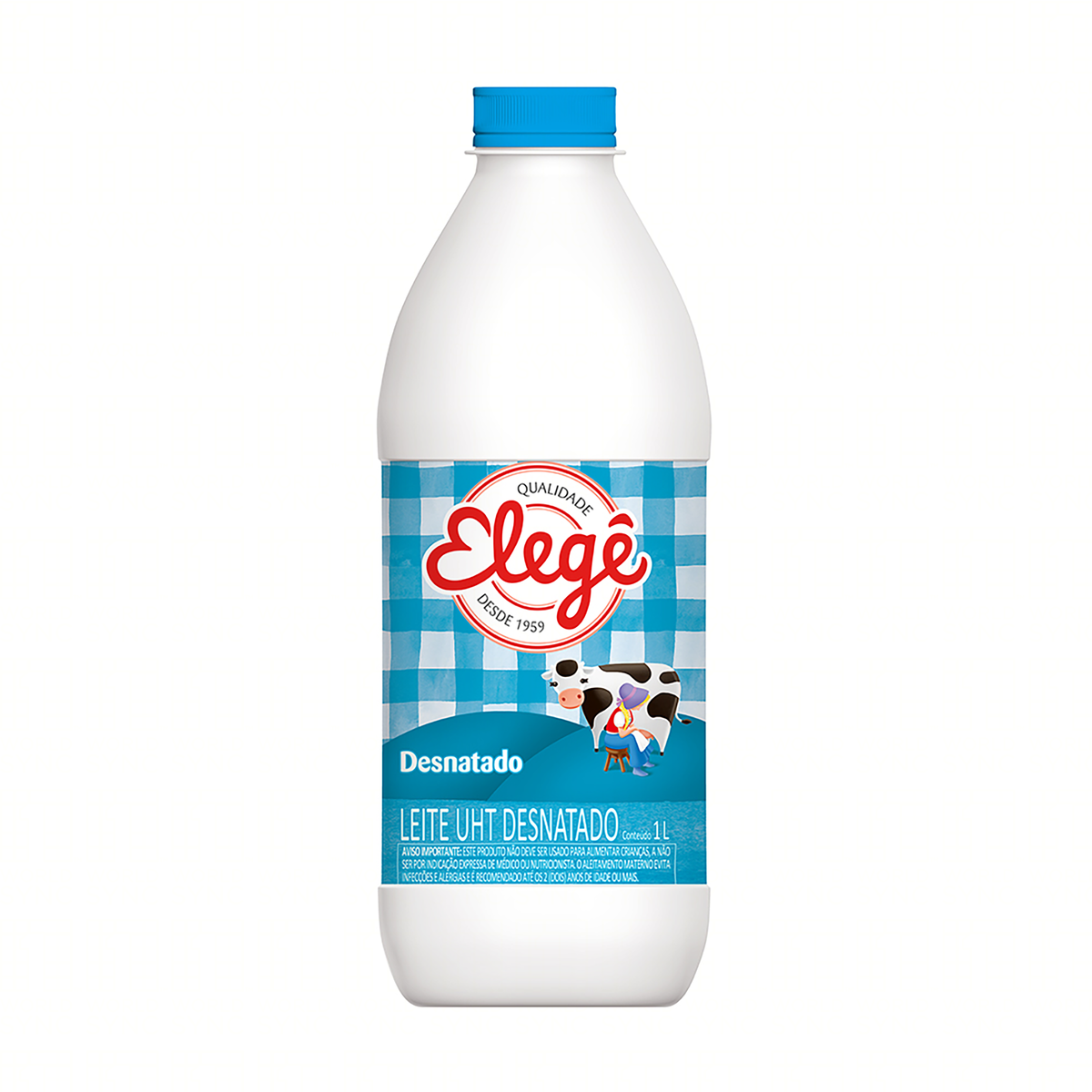 LEITE ELEGE 1L LV GF DESNATADO