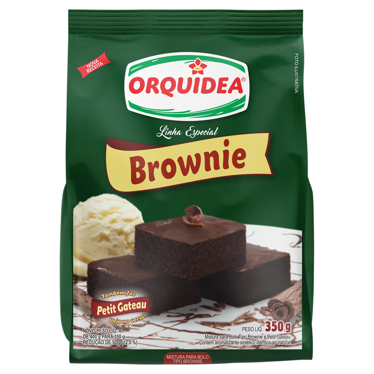 MIST BOLO ORQUIDEA 350G SC BROWN/PETIT GAT