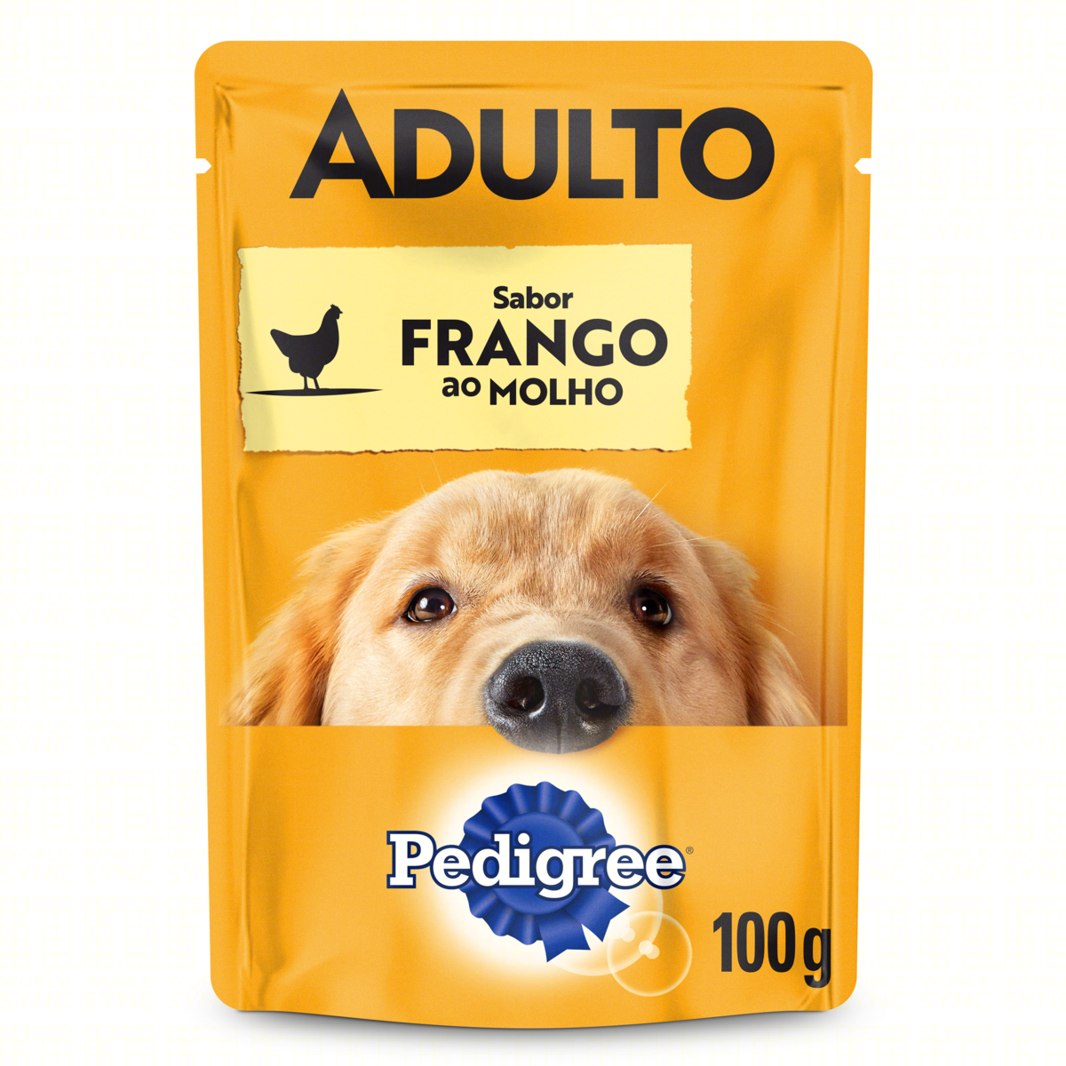 RACAO PEDIGREE 100G SC MOLHO ADULTO FGO PEQ