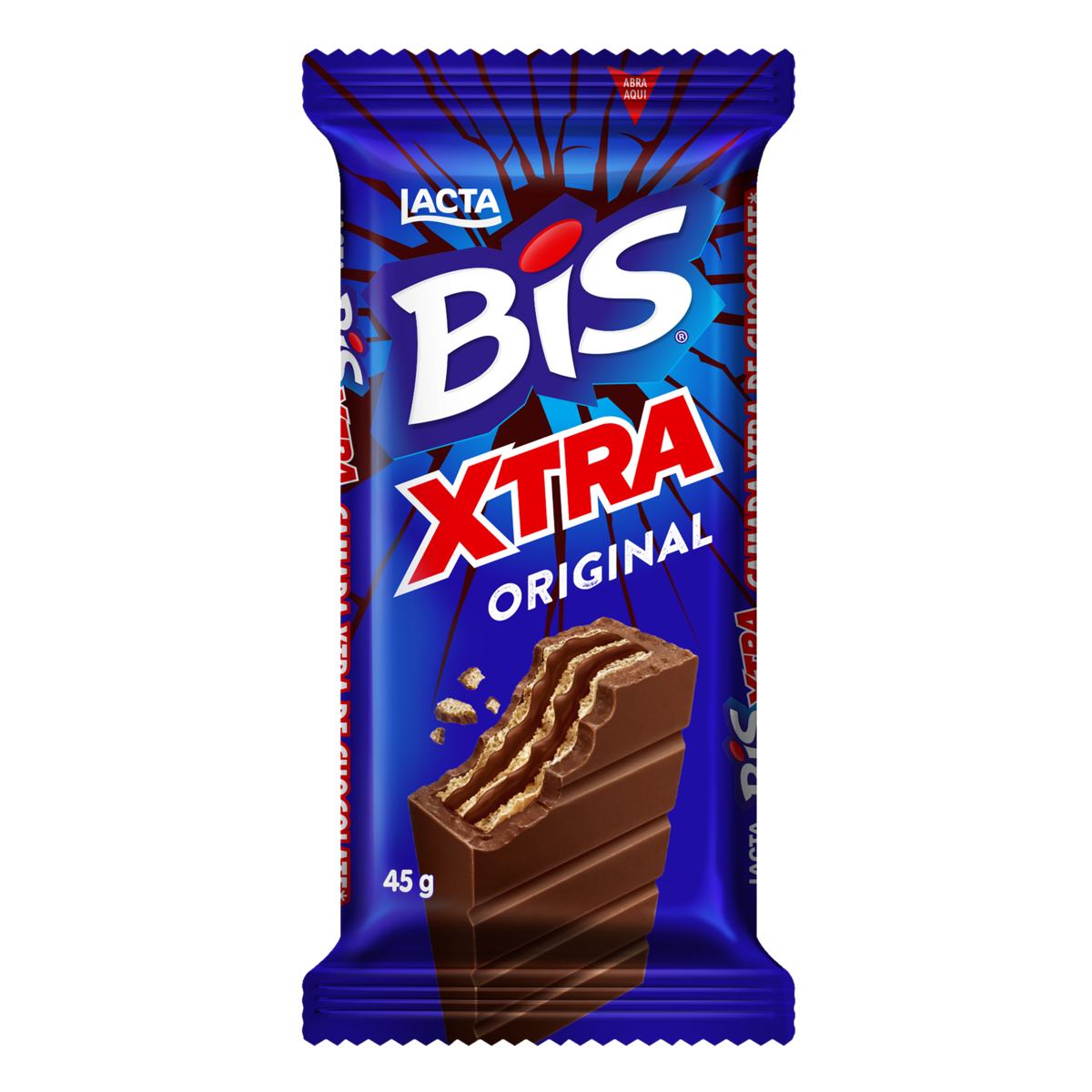 CHOC LACTA BIS 45G XTRA AO LEITE