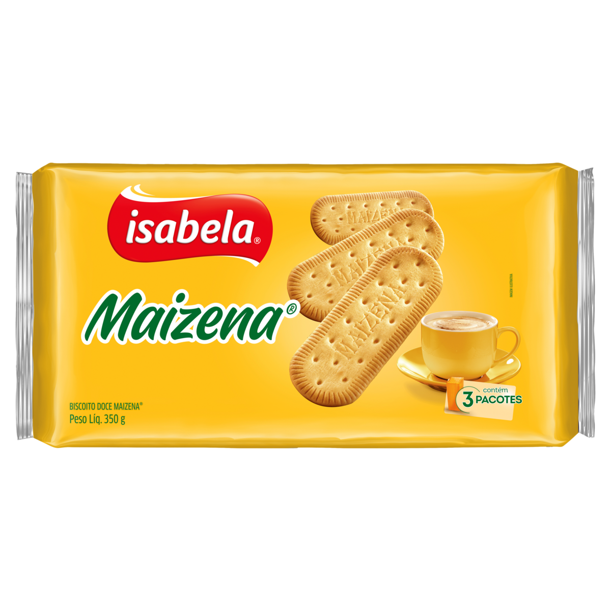 BISCOITO ISABELA 350G MAISENA