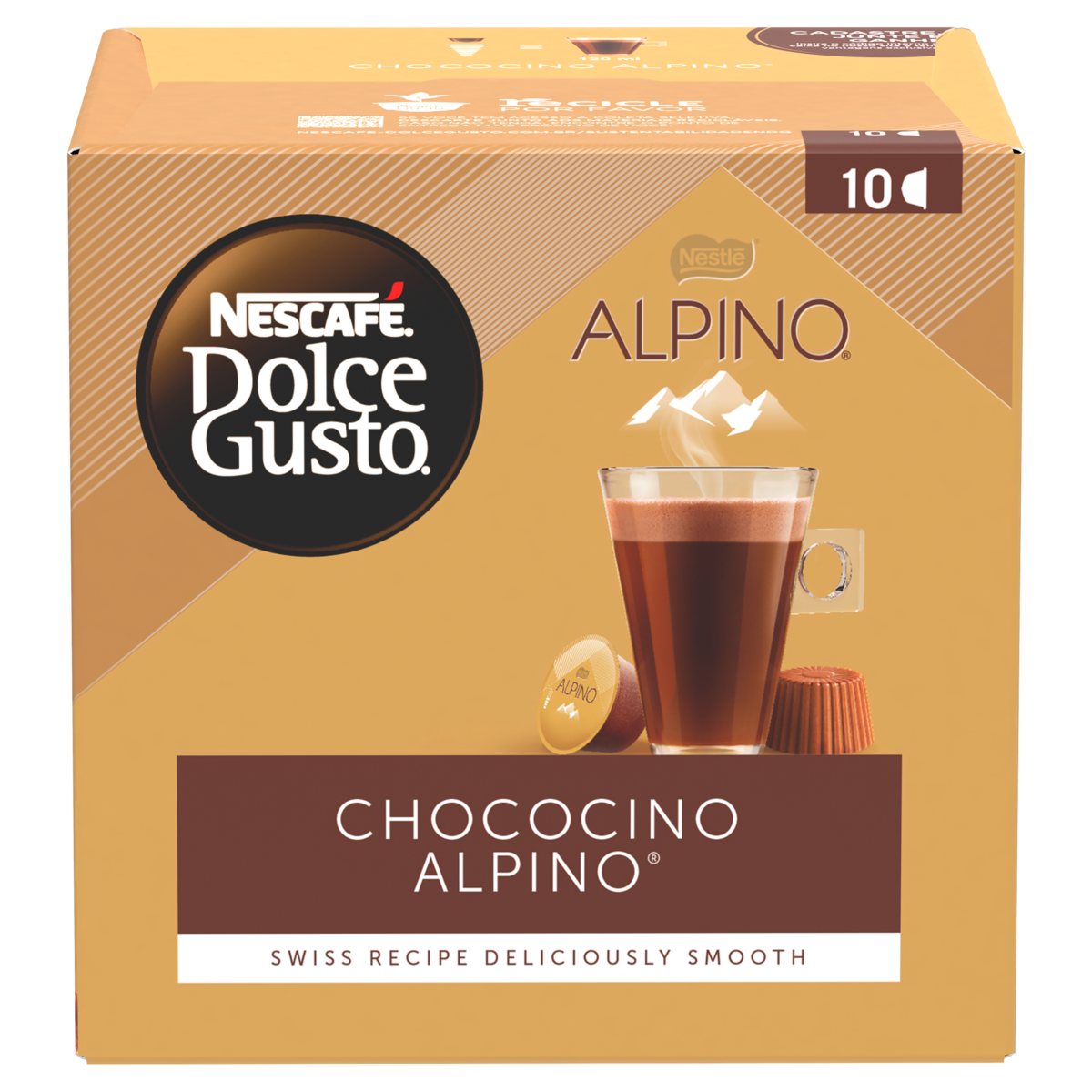 CAP NESCAFE C/10 D GUST ALPINO