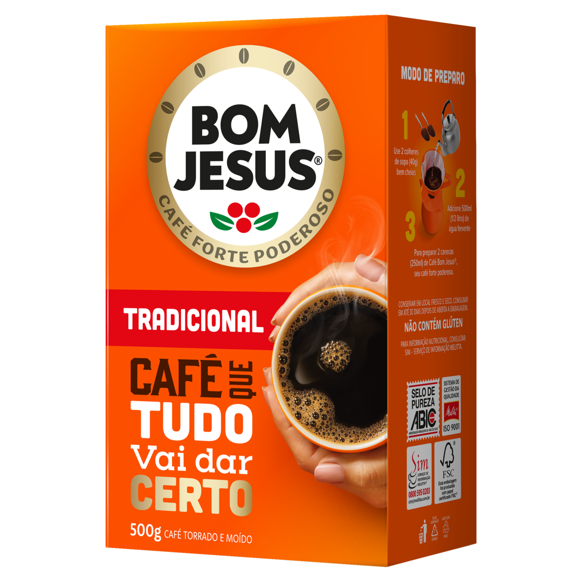 CAFE VAC BOM JESUS 500G TRAD