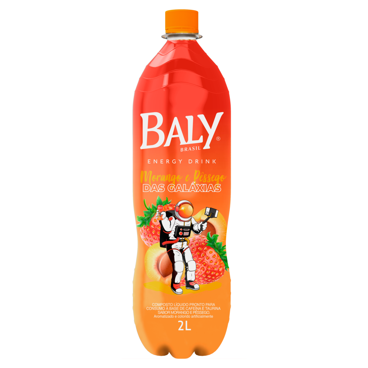 ENERGETICO BALY 2L MORANGO/PESSEGO
