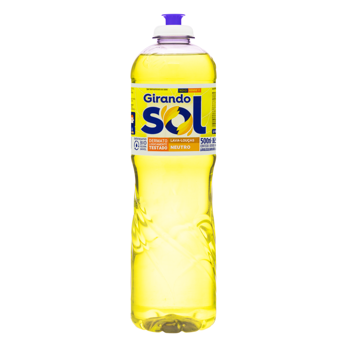DETERG LIQ GIRANDO SOL 500ML NEUTRO