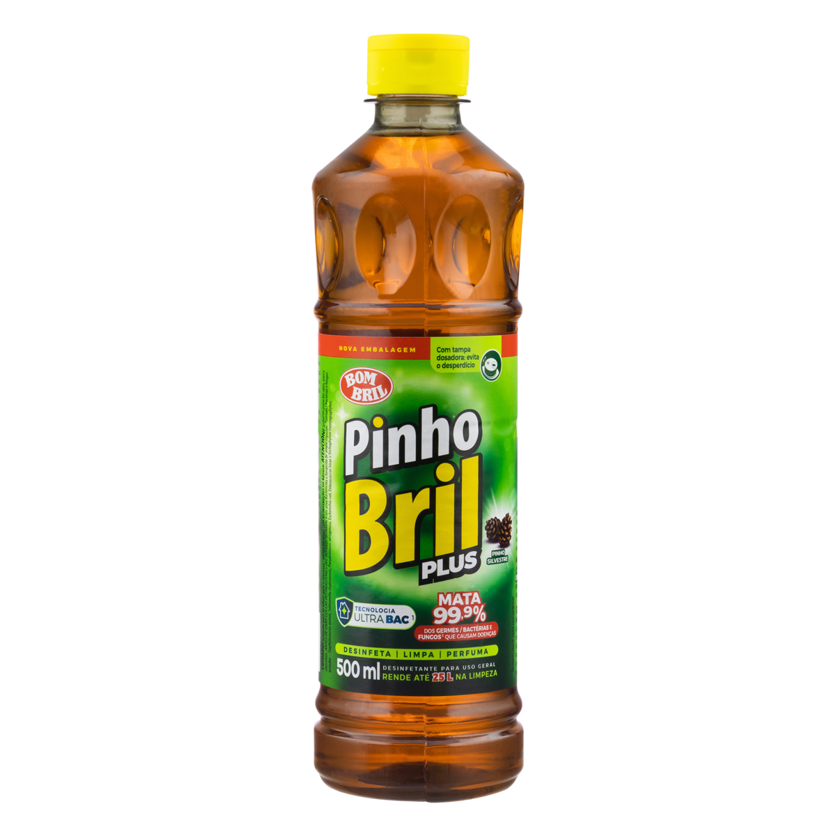 DESINF PINHO BRIL 500ML SILV PLUS