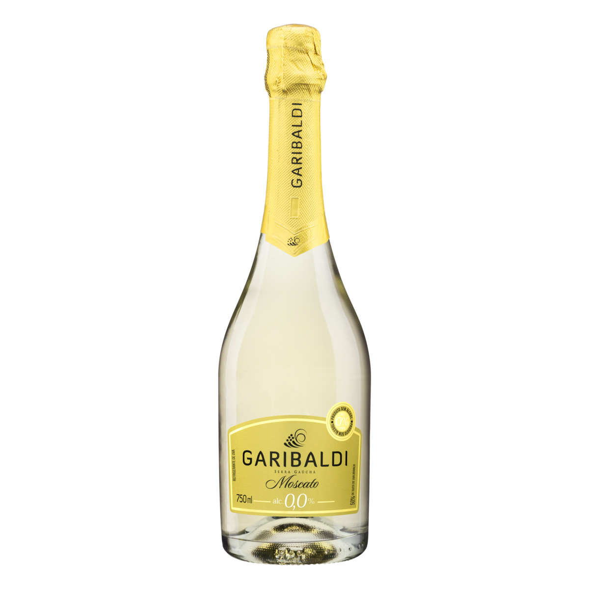 ESPUM GARIBALDI 750ML 0% ALCOOL MOSCATO BCO