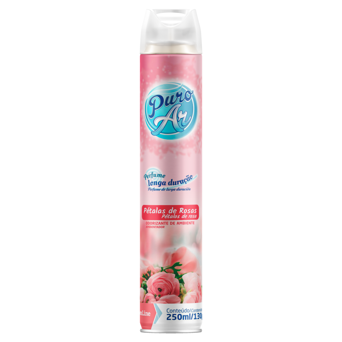 ODOR PURO AR 250ML AER PETALAS ROSAS