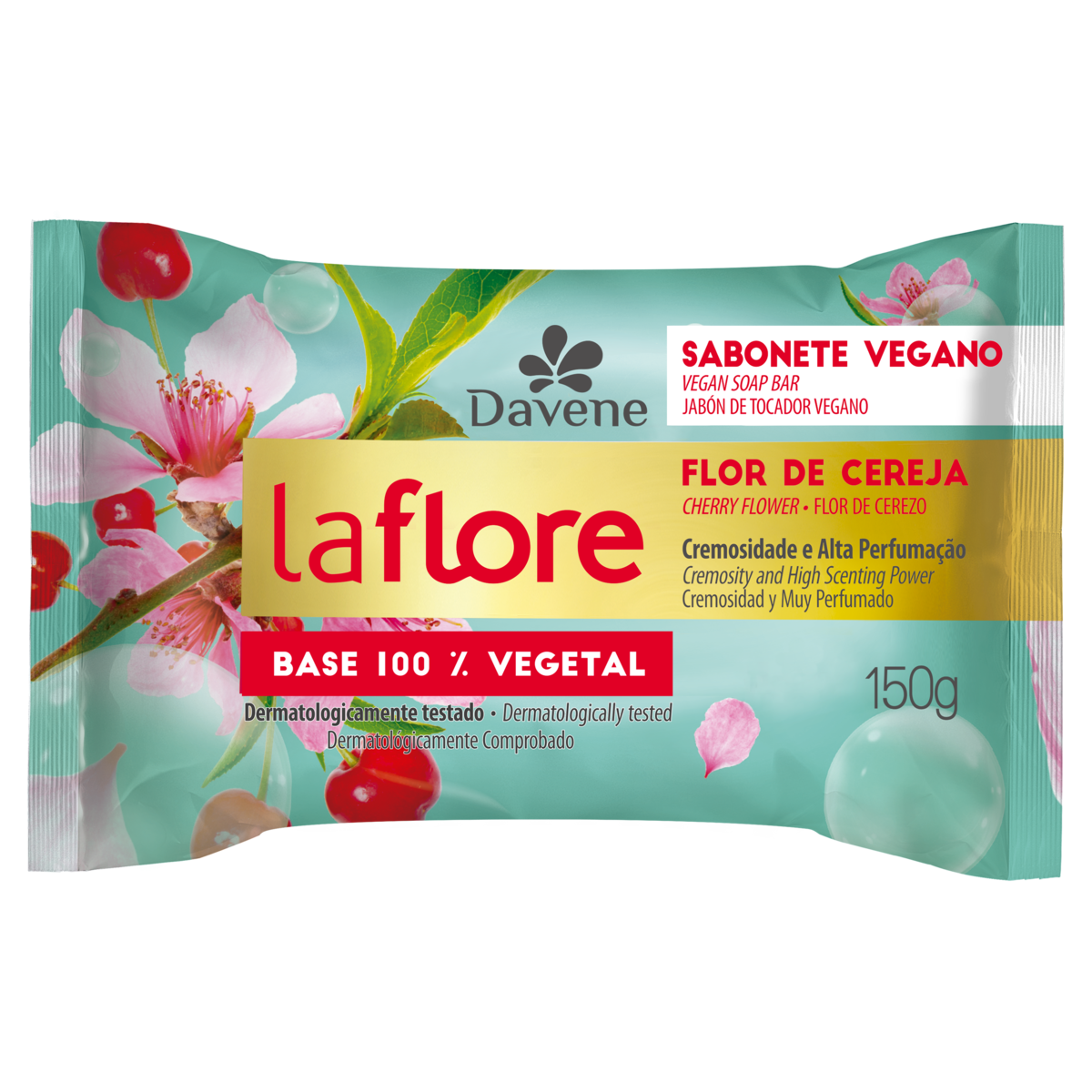 SABON DAVENE 150G LA FLORE CEREJA
