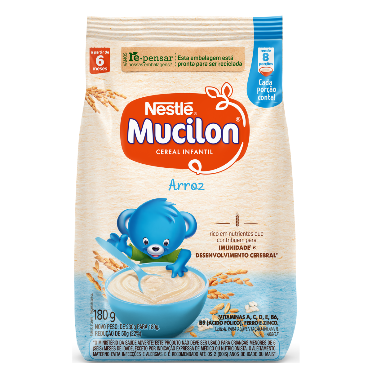 ALIM INF MUCILON 180G SC ARROZ