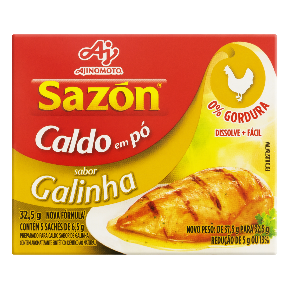 CALDO SAZON 32.5G PO GALINHA