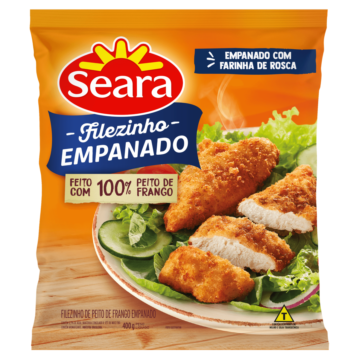 FILEZINHO SEARA 400G EMPANADO