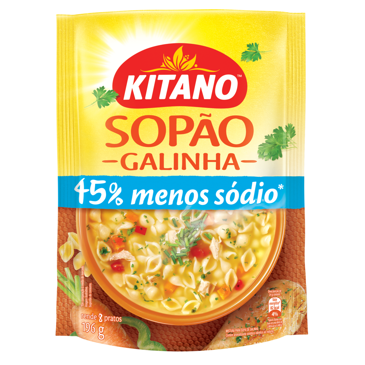 SOPAO KITANO 196G GALINHA/MAC/LEG
