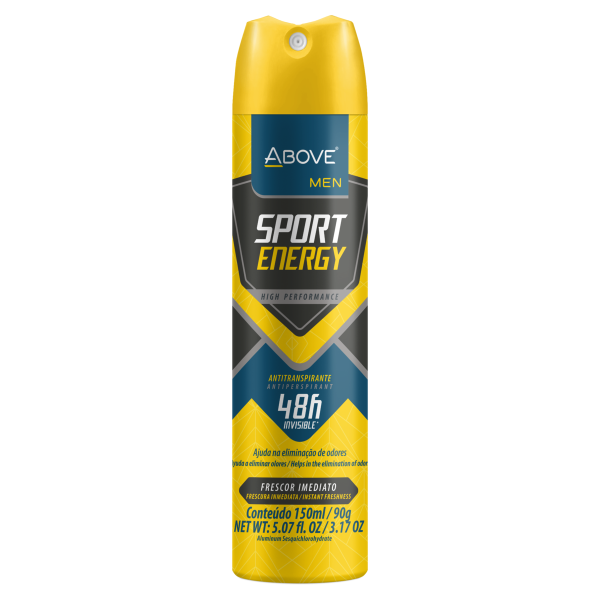 DESOD ABOVE 150ML AER 48H MEN SPORT ENERG