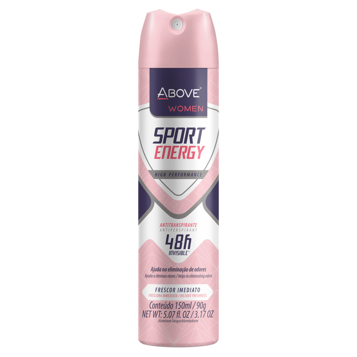 DESOD ABOVE 150ML AER 48H WOM SPORT ENERG