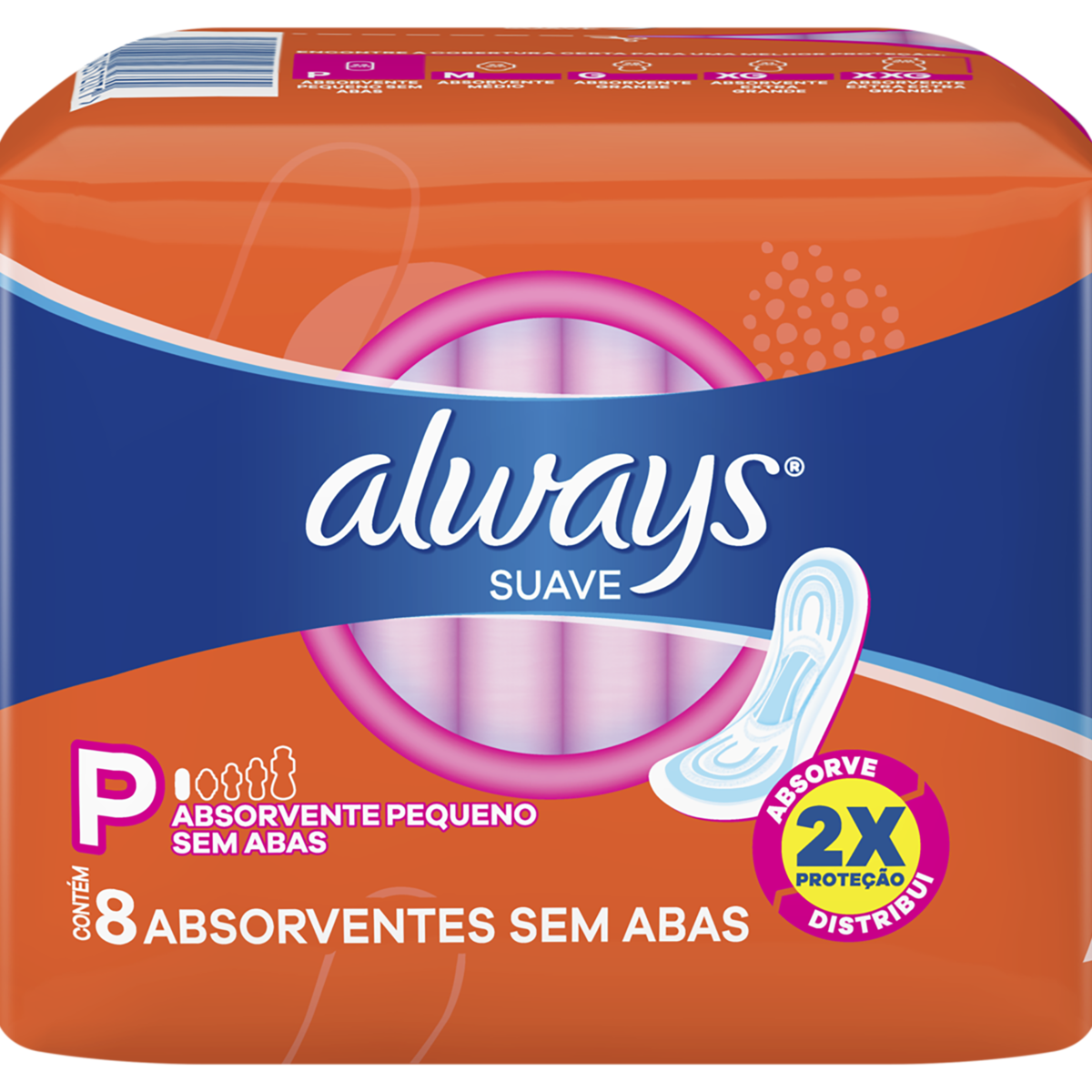 ABSORV ALWAYS C/8 BASICO SV S/A