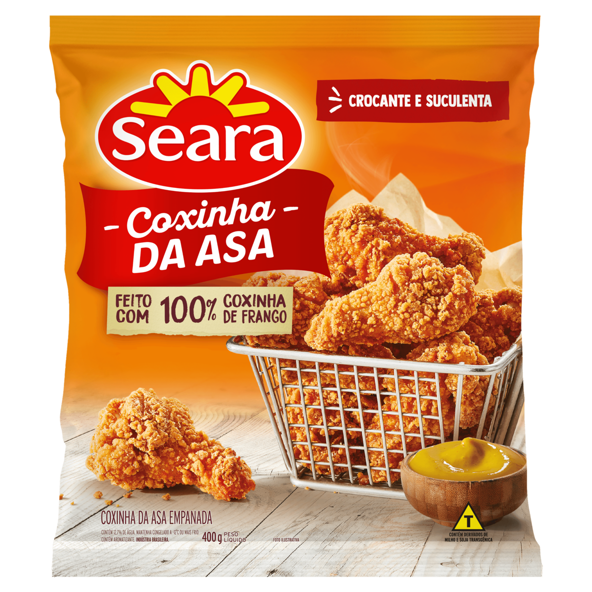COXINHA SEARA 400G EMPAN TRAD