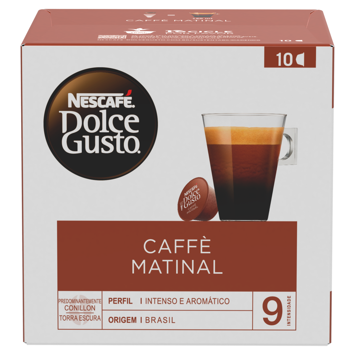 CAP NESCAFE C/10 D GUST CAFFE MATINAL