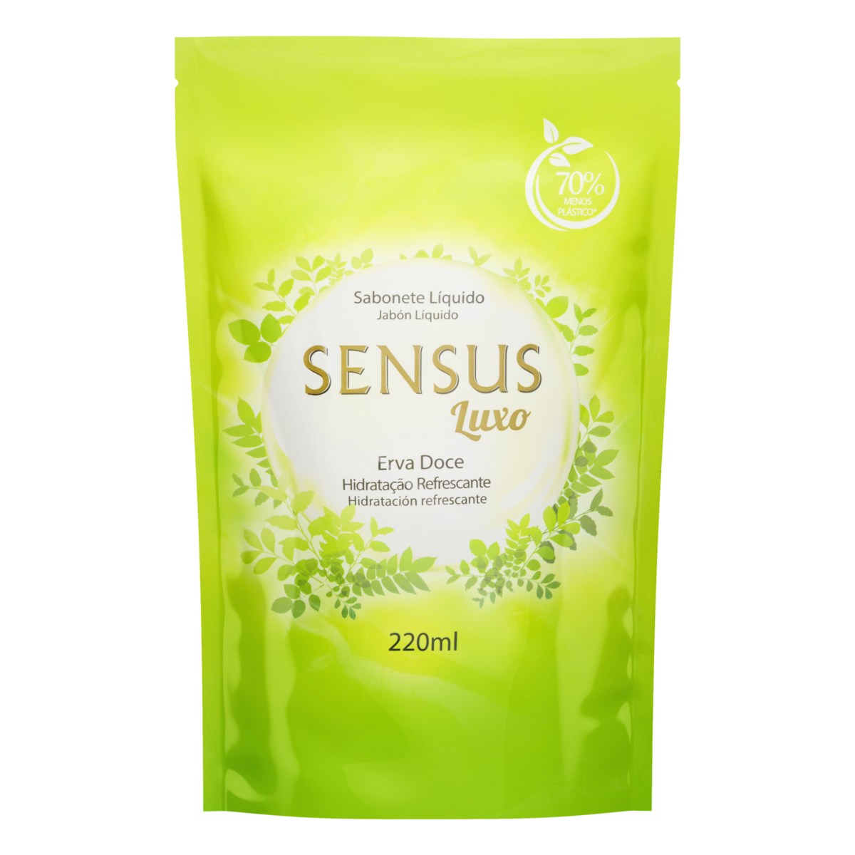 SABON SENSUS 220ML SC LIQ ERVA DOCE